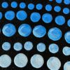 Light to Dark Dots on Small Black Canvas - Image 2