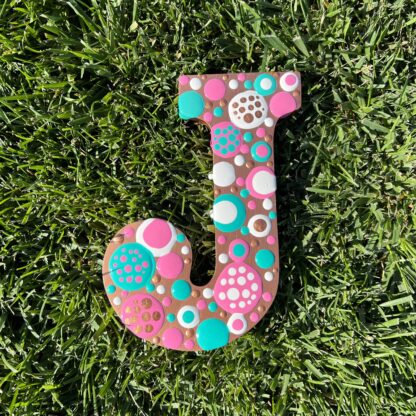 Alphabet Letter J - Blob art gone wrong