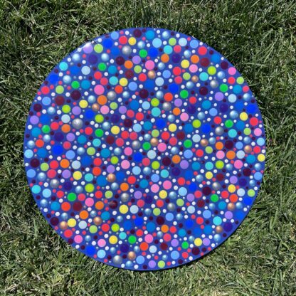 Dot Art; Mega Dots Covered in Resin
