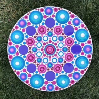 In Full Bloom Mandala Blob Painting
